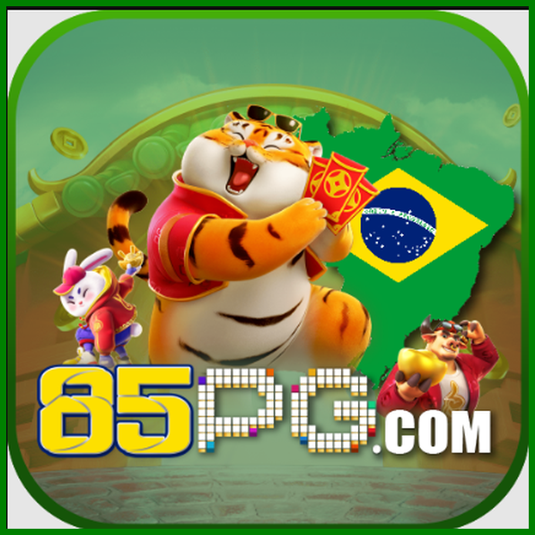 Imagem promocional da 85PG mostrando a plataforma e suas vantagens